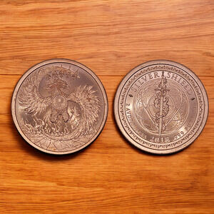 2018 Silver Shield 2 oz Copper Round | Phoenix Rising | .999 Fine CU